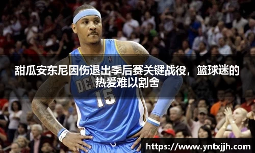 甜瓜安东尼因伤退出季后赛关键战役，篮球迷的热爱难以割舍