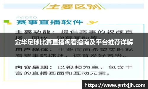 金华足球比赛直播观看指南及平台推荐详解